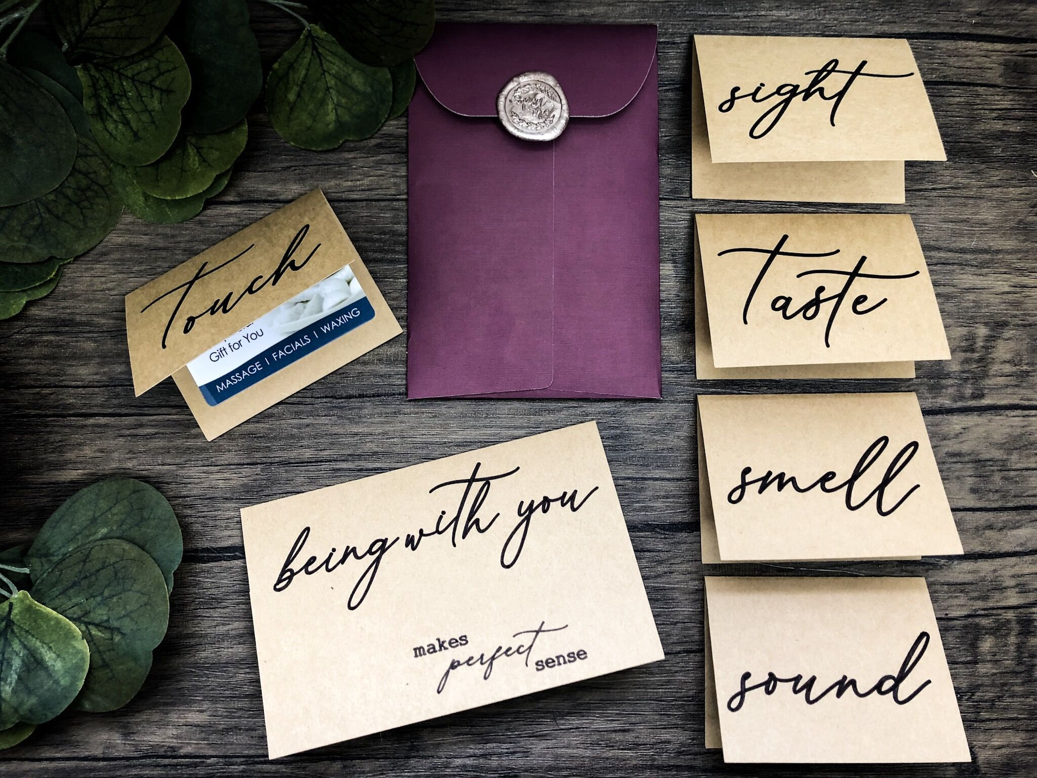 Somethingtina On Twitter: 5 Senses Gift Card Set - Being With You Makes  Perfect Sense - Gift For Him, Gift For Her, Birthday, Anniversary, Love Gift,  Five Senses Https://T.co/Xmvnimrgu5 #Papergoods #Birthday #Fivesenses #