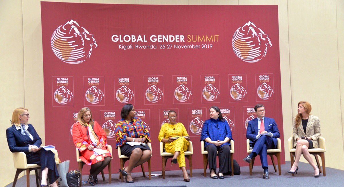 WEConnection's tweet photo. Catch @CEOVazquez as she explores how to unpack constraints to gender equality and apply a #genderlens to investment today with #LionessesofAfrica, @opicgov, @IDF_Capital, &amp; @cakamanzi of RDB at #GGS2019. https://t.co/JeP24dfz1Q