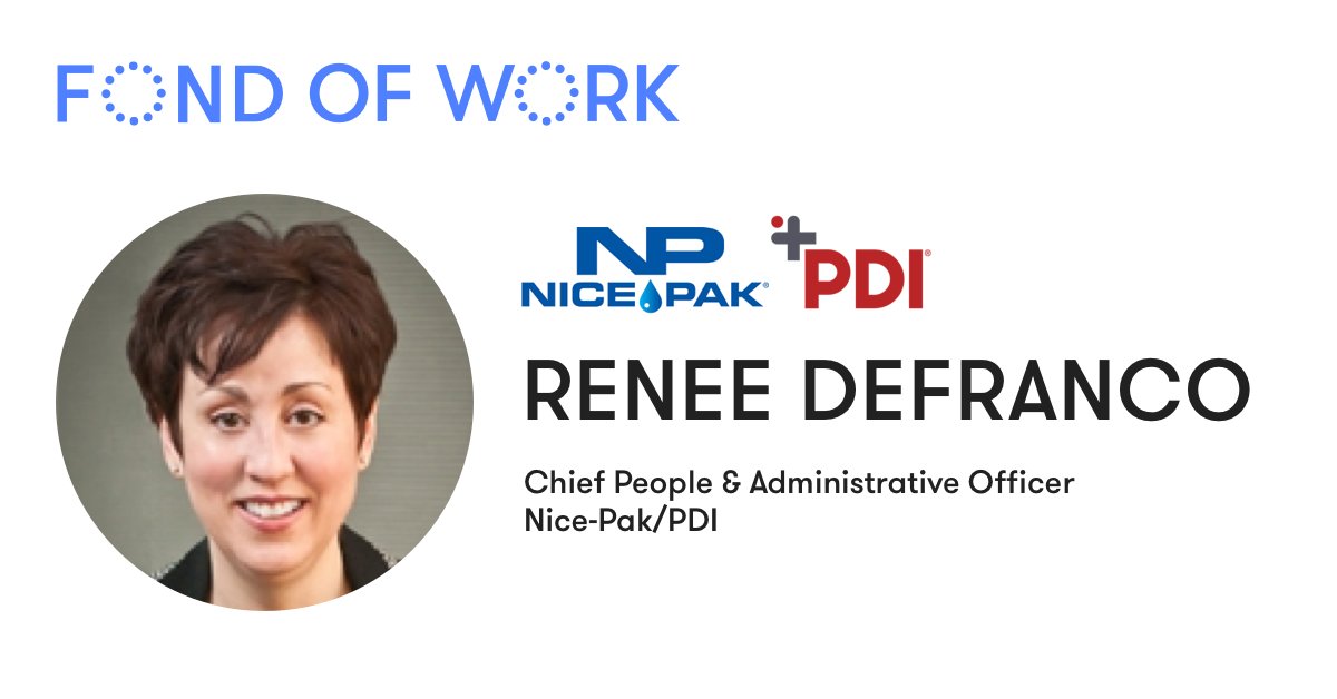 fond's tweet photo. This time for #FondofWork, we spoke to Renée DeFranco about effective people practices, rewards and recognition, and more!
https://t.co/3XZs0Tl3SN https://t.co/SFbR0Kfuhz