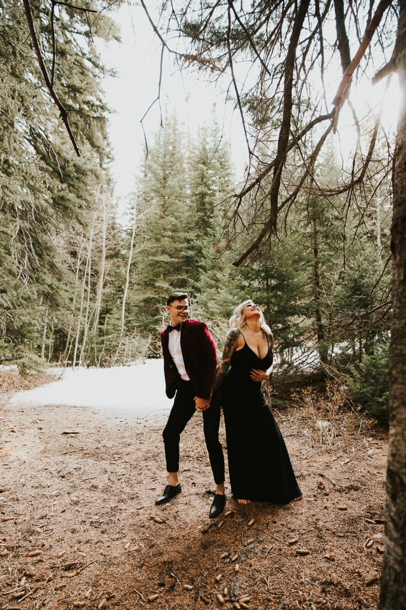 taraaherrick's tweet photo. I finally married my best friend ♥️ #elopement https://t.co/oiMt3y6qdj
