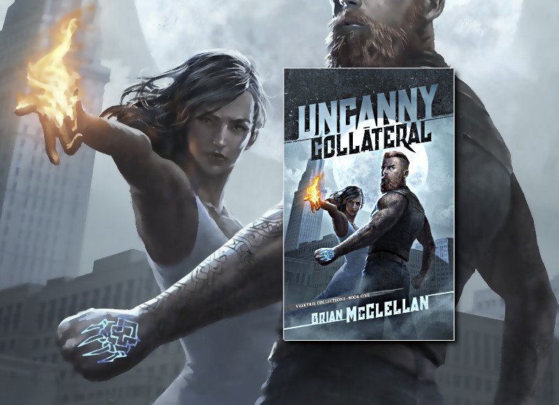 TheFantasyHive's tweet photo. "Fast-paced urban fantasy . . . Raymond Chandler meets Buffy the Vampire Slayer."
The fight for the finalist board heats up as our #SPFBO judges say farewell to semi-finalist UNCANNY COLLATERAL by Brian McClellan!
https://t.co/hK2ygiLdN8 https://t.co/kH9ujGgB3B
