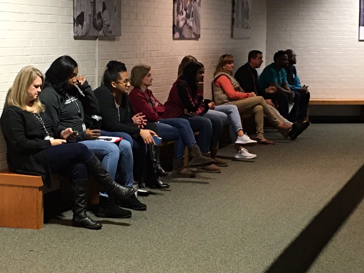 Check out the amazing support 5th graders at LES have at our Town Hall meetings (and always!) So thankful for these people! <a href="/LeaphartElem/">Leaphart Elementary</a> #Pridein5 #LeadbyExample #decisionmaking