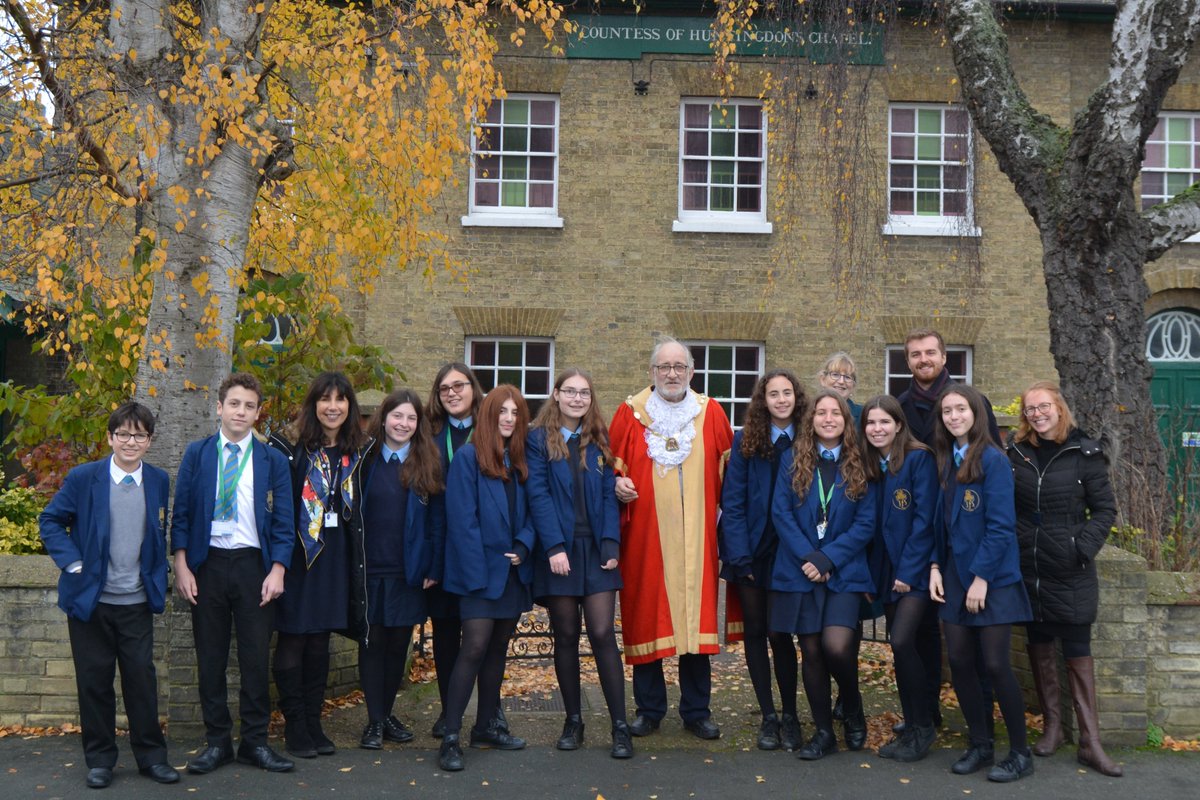 Delighted to welcome a party of history students and their staff from the Jews Free School  to meet pupils from Isleham School and talk about evacuation with the Ely Museum team. A lovely occasion recalling this areas role in taking evacuees from London's East End 80 years ago.