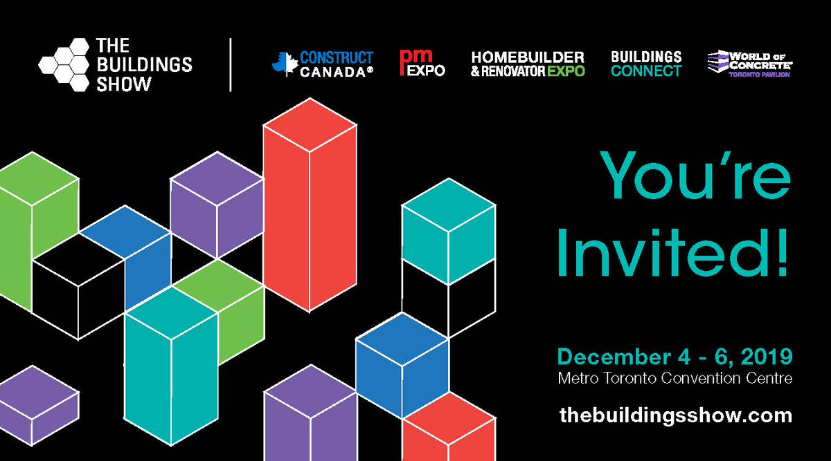 SpectrumCommLtd's tweet image. We’re counting down to The Buildings Show, happening next week at the Metro Toronto Convention Centre. Visit booth #1805 in the South Building to meet our team, see the latest voice, video and data solutions for your business, and for exclusive show offers. #TBS19