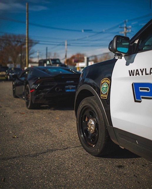 Wayland Police tweet media