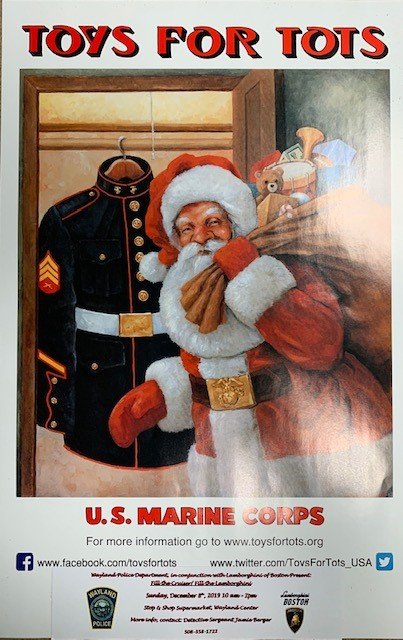 Wayland Police (@wpd25) on Twitter photo Join <a href="/WPD25/">Wayland Police</a> for #ToysForTots at Stop & Shop Wayland on Dec 8th 10a-2p Fill the cruiser, fill the lamborghini event! <a href="/StopandShop/">Stop & Shop</a> <a href="/LamboBoston/">Lamborghini Boston</a> New, Unwrapped, Non-Violent Toys are welcome! Join <a href="/WPD25/">Wayland Police</a> for #ToysForTots at Stop & Shop Wayland on Dec 8th 10a-2p Fill the cruiser, fill the lamborghini event! <a href="/StopandShop/">Stop & Shop</a> <a href="/LamboBoston/">Lamborghini Boston</a> New, Unwrapped, Non-Violent Toys are welcome!