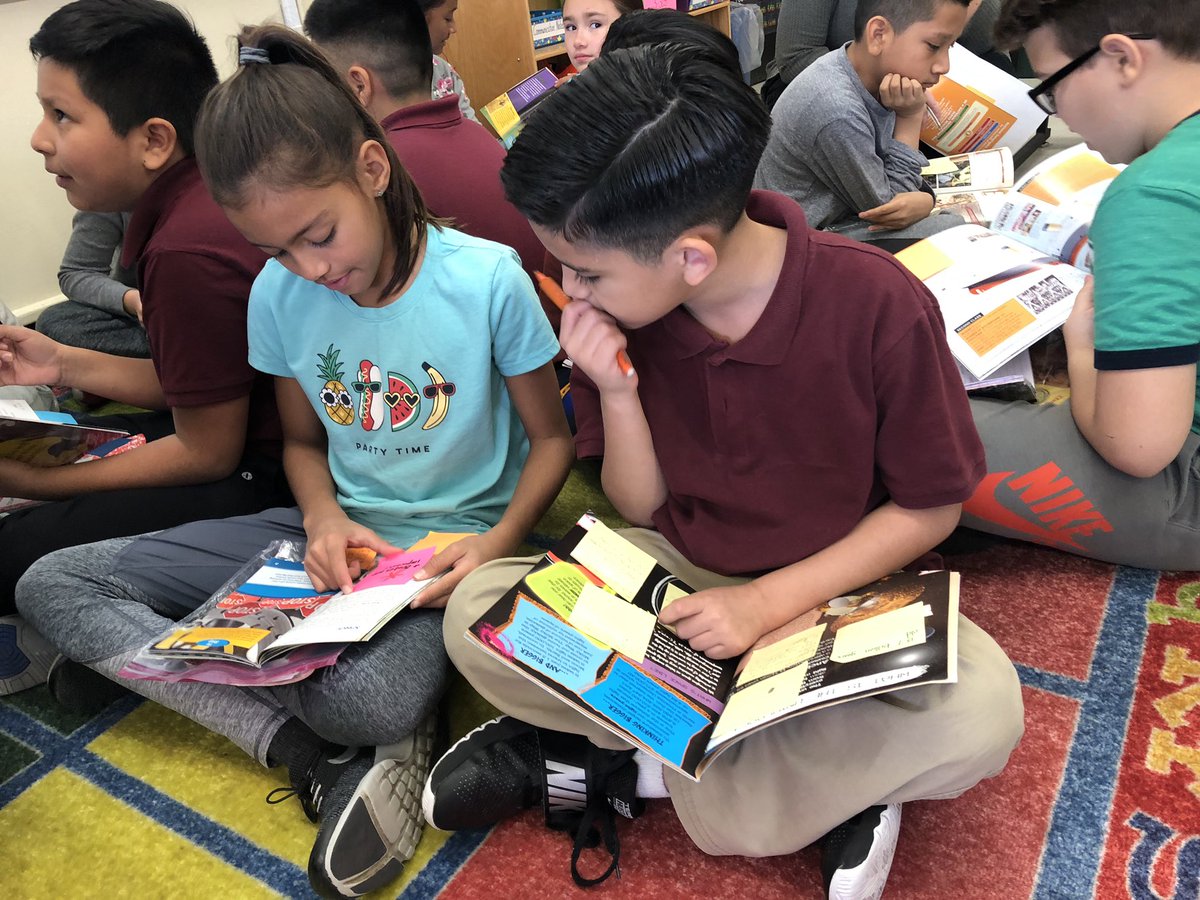 Teaching explicit mini-lessons is the KEY! Adding post it’s to our anchor charts to highlight steps, tips, and prompts helps readers apply the work to their own books! <a href="/PS76Q/">PS76Q William Hallet</a> #tcrwp