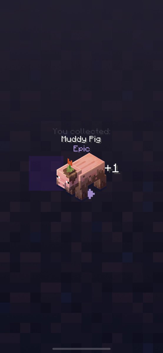 turmentic's tweet photo. It’s been a great day! Finally got me some lava so now to make the next video! The muddy pig was a great surprise! #MinecraftEarth #lava #muddypig #minecraftearthadventure #adventuremode @minecraftearth https://t.co/02khVkS72I