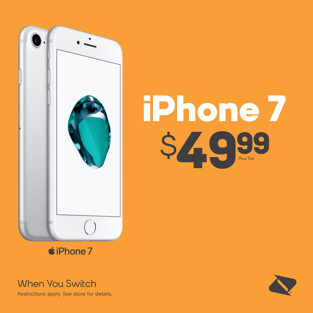 Triangle_Wilson's tweet photo. Beat the holiday rush and get you a $49.99 iPhone 7 when you switch! Get this holiday season off to a great start by joining the Boost family. 😊 https://t.co/ieEGYA84xQ