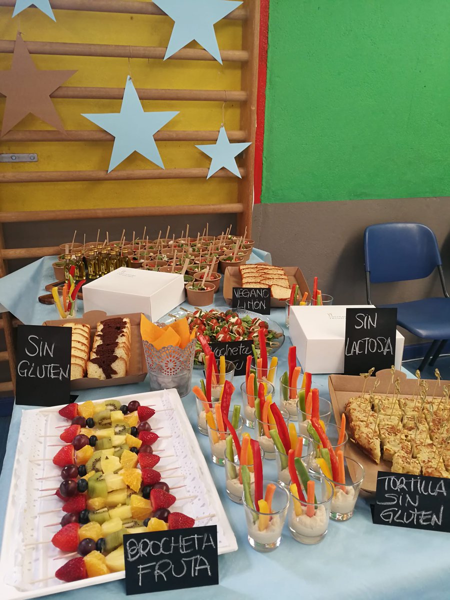 CheflyApp's tweet image. Necesitamos ser inclusivos en nuestros caterings para que todo el mundo pueda disfrutar en torno a la mesa de cualquier evento. Los últimos un cole de Leganés este sabado. Únete al movimiento CHEFLY en tus caterings! #singluten #sinlactosa #inclusivo