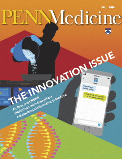 PennMedNews's tweet photo. It’s easy to get tripped up by the vocabulary of #innovation. It sounds like a lot of buzzwords. But these aren’t empty terms at @PennMedicine. Read the editor’s note and jump into the new #InnovationIssue of @PennMedMag! https://t.co/no4UaWKEga https://t.co/XmNSJ584j9