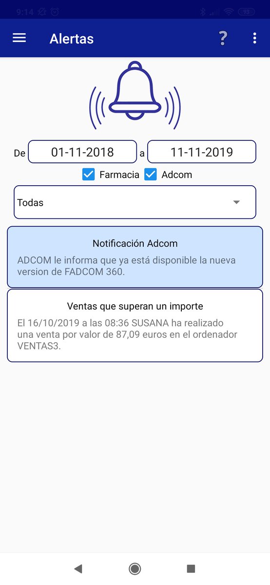 AdcomZaragoza's tweet photo. Nueva APP FADCOM 360,lleve la evolución e información de su Farmacia en su móvil: Distintos Indicadores(ventas, ratios, cajas y más),reciba Alertas(de su farmacia y Adcom), servicios directos con nosotros y mucho más..
TODO RAPIDO Y A UN CLICK
#farmatic #adcom 
Seguimos creciendo https://t.co/XIxDS9411u