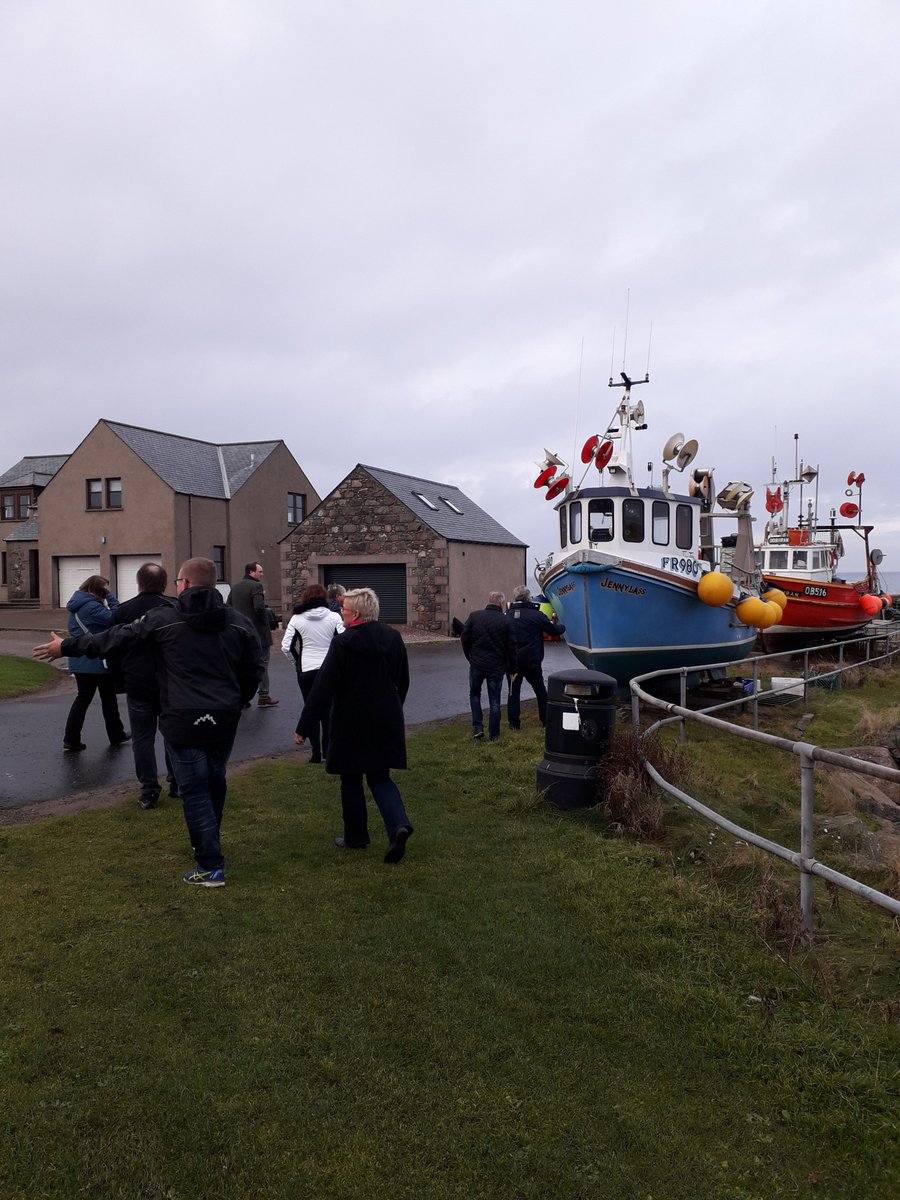 A great day in Aberdeenshire today with our visiting Swedish fishermen and FLAG friends. Packed full of interesting project visits and conversations. Thanks to <a href="/nesflagEMFF/">NESFLAG</a> for helping co-ordinate the day. <a href="/ENRD_CP/">ENRD Contact Point</a> <a href="/PAYS_SB/">Syndicat mixte de la Baie de Saint-Brieuc</a> @marinescotland #ruraldevelopment #emff #FLAG #scotland