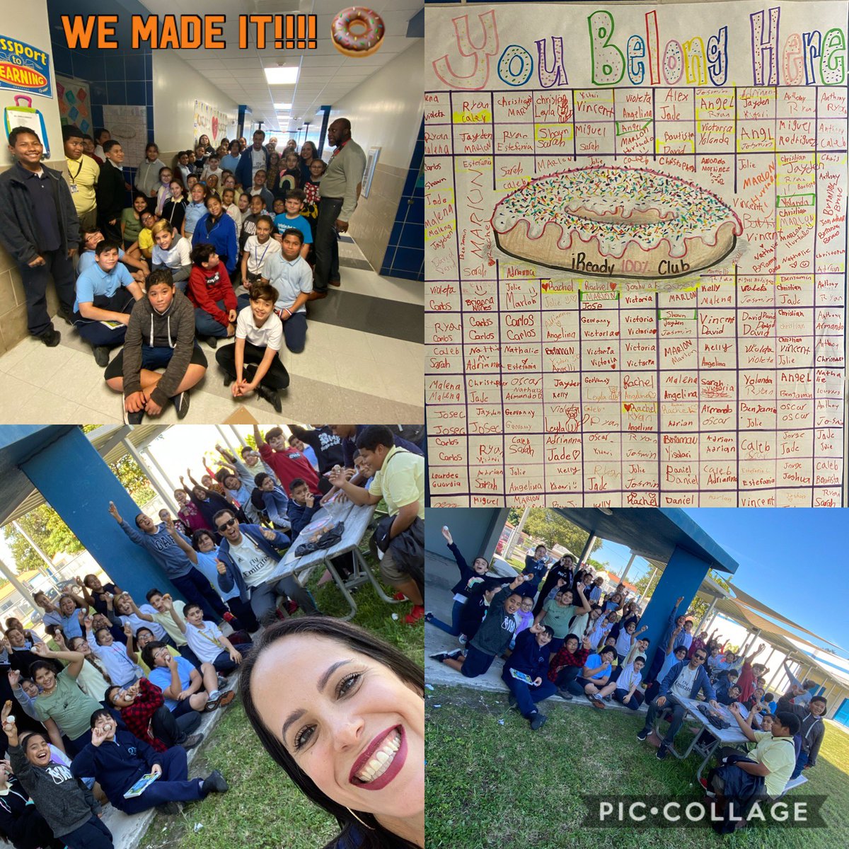 Starisel22's tweet photo. WE MADE IT!!!!  A goal was set at the beginning of the year and finally they’ve crossed that finish line. Congratulations to our students for giving 💯 effort on #iready @SsusySusy @KPELions @MDCPS @MDCPSREADING @iReadymdcps https://t.co/dN7b7UJ8gI