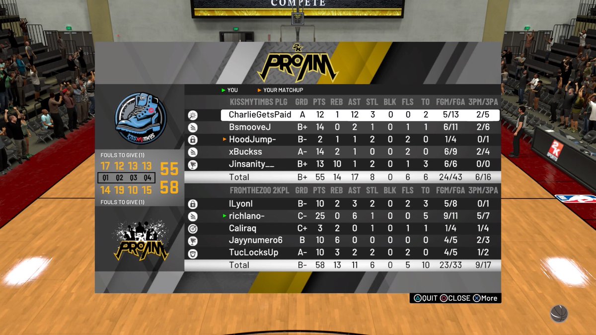 Ggs to <a href="/KissMyTimbs/">Kiss My Timbs 💋</a> in @2kPLG (2-0) @youFamousEnough @ayo_RANKem <a href="/TexasStarrr_/">Jay Epps</a> <a href="/Big_Brudda_PURP/">Coach Purp</a>