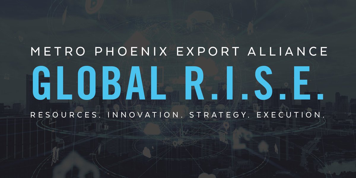 Are you a Greater Phoenix based SaaS companies interested in entering the UK market? Apply for your chance to participate in a sales mission to the United Kingdom March 2020 and receive grant funds through the Global RISE program. Apply mpexa.com/globalrise by December 9.