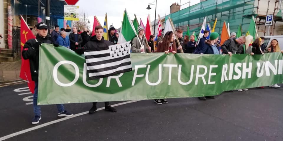 UnityYes's tweet image. International solidarity was on show yesterday for our comrades across World on the #MarchForUnity 

From Scotland, Wales, Catalunya, Basque to Bretagne

Freedom is a united struggle ✊