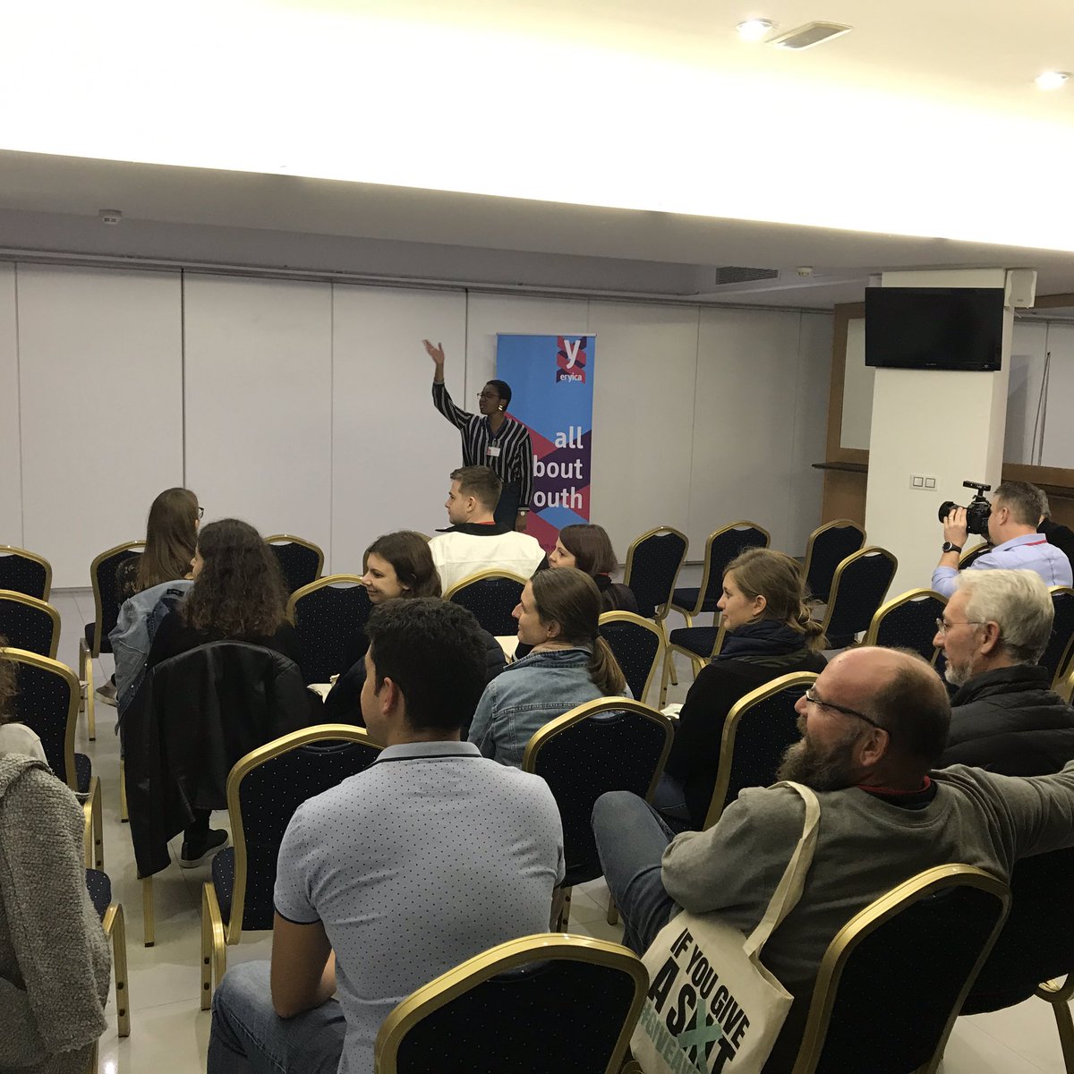 Glad to open the <a href="/eurodesk/">Eurodesk</a> <a href="/eryica/">.</a> and #EYCA joint seminar on #youth services promotion and #outreach - #3NreachOut