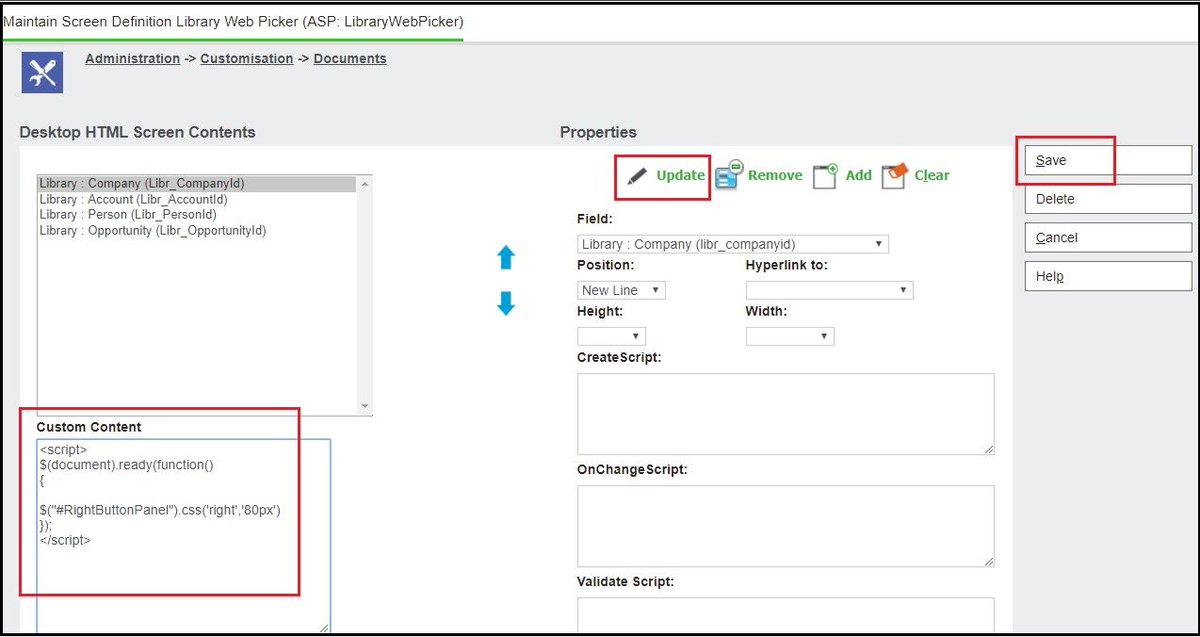 greytrix's tweet image. In just 5 steps resolve the button alignment issue on the document tab of Custom Entity in Sage CRM. Learn more: bit.ly/35xpL0N 
#SageCRM #CustomEntity #ButtonAlignment #Administration #Customization #EnableFields #DocumentEntry #Technical