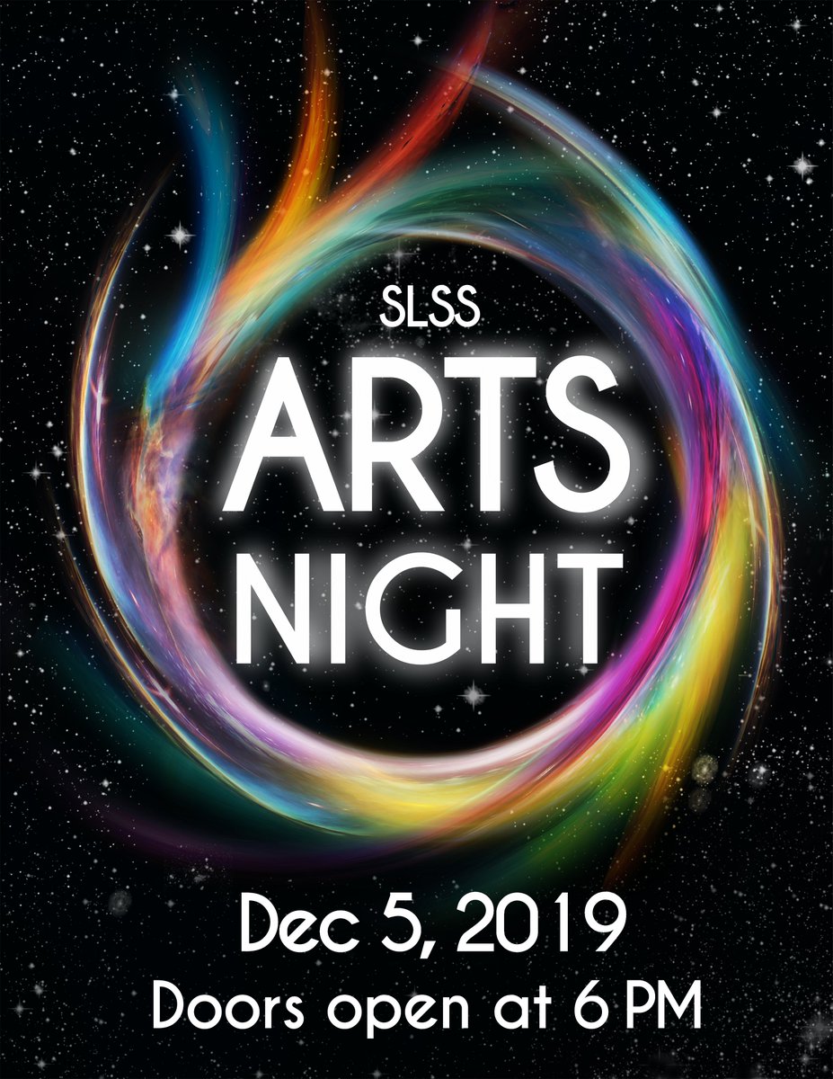 SLSSArts's tweet image. Save the date!