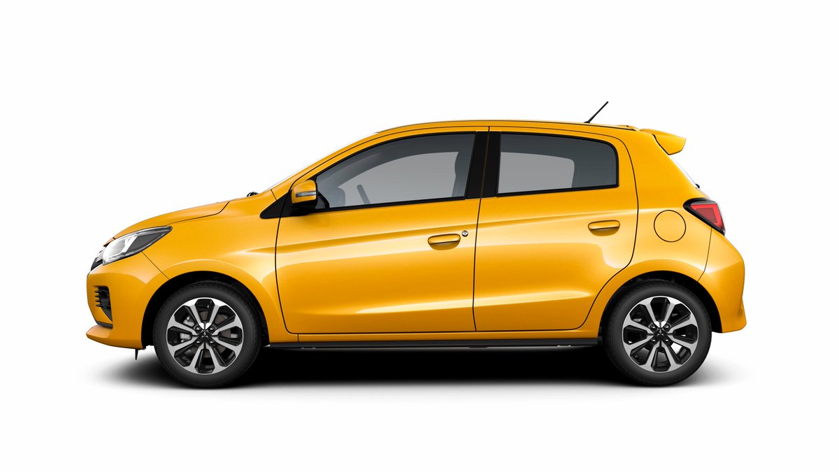 MitsubishiUK's tweet photo. The all-new #Mirage pops in Sand Yellow. 💛

Get a closer look at: https://t.co/KIeGz51x6W https://t.co/ngfEICI3Rr