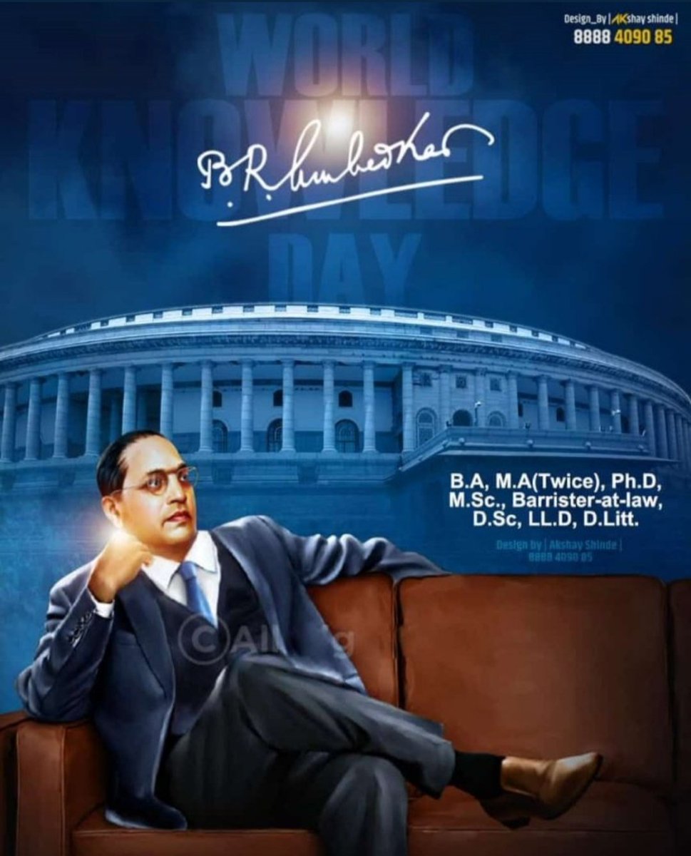 bkarwadiya's tweet image. It's not just an image,  

It's an emotion of India. 

#ThanksDrAmbedkar