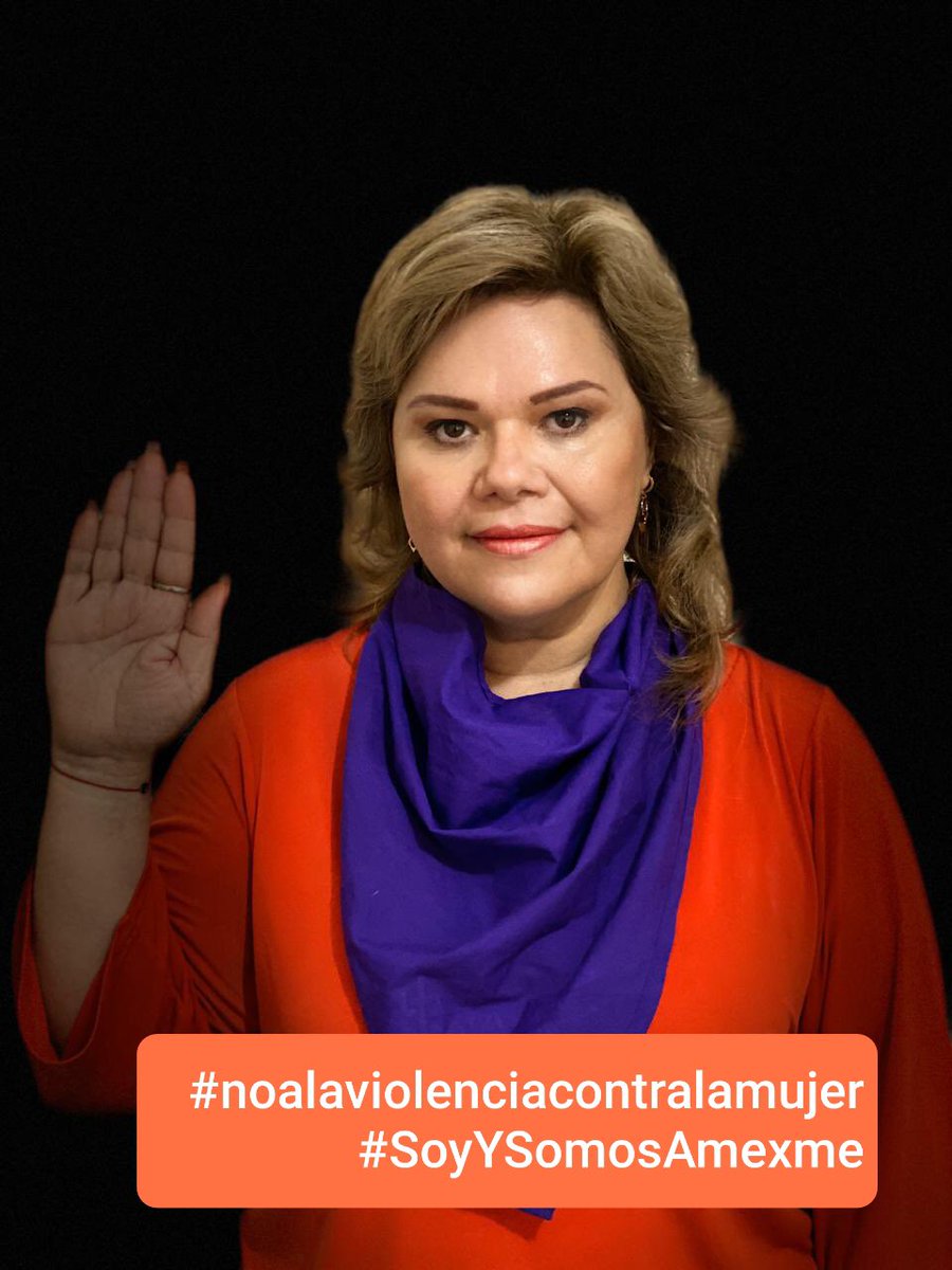 AmexmeObregon's tweet photo. Día mundial contra la violencia de genero #NoALaViolencia #SoyYSomosAMEXME https://t.co/otJpyNsqi5
