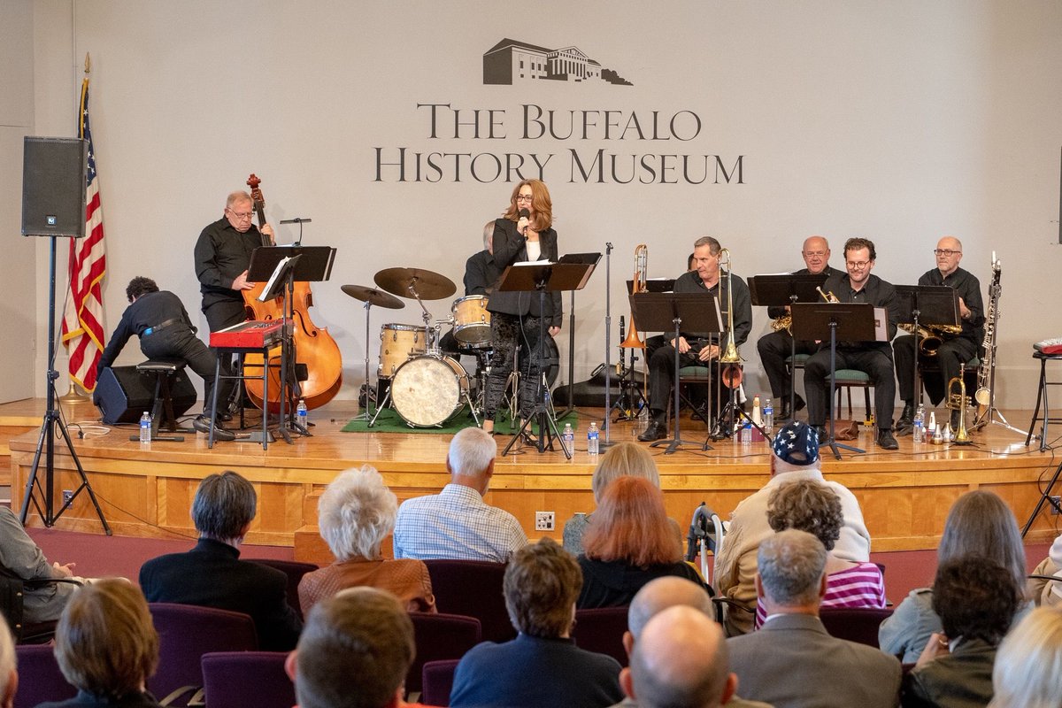 BuffaloHistory's tweet image. @BuffJazzCollect are returning to the Museum on December 8 for the third annual #holiday celebration! Jazz versions of holiday favorites will be performed by septet members. Tickets available online here: ow.ly/aWx550xk1Cj #BuffaloHistory