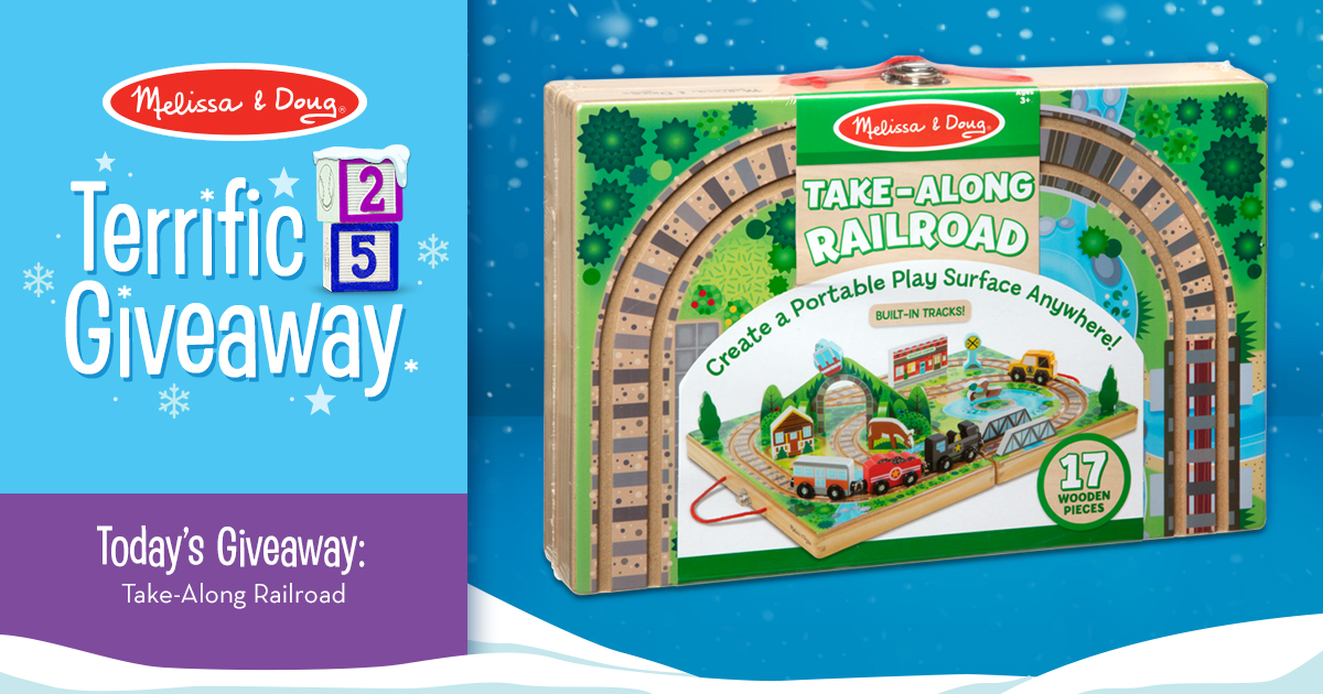 MelissaAndDoug's tweet photo. It's our Terrific 25 Giveaway - Day 9!
We're giving away a gift a day! One lucky winner gets all 25!
ENTER HERE: https://t.co/nYWBn9vB8I
You only need to enter ONCE for all 25 days!
#TakeBackChildhood #MelissaAndDoug #CountlessWaysToPlay https://t.co/3v9yQViolj