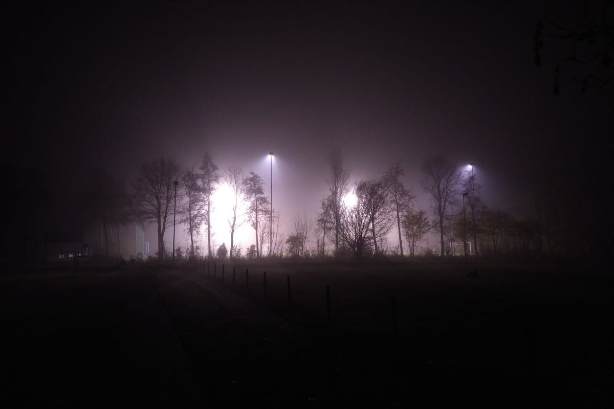 Deze schitterende foto werd zojuist gemaakt van ons trainingsveld!😊