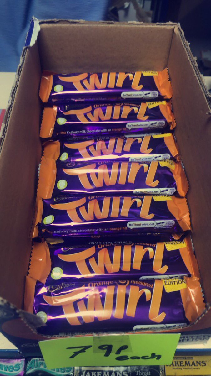 mysharona123's tweet image. Finally found these today!!

Most disappointing thing I’ve put in my mouth in a long time... (and that’s a massive statement) 🙃 #anticlimax #OrangeTwirl