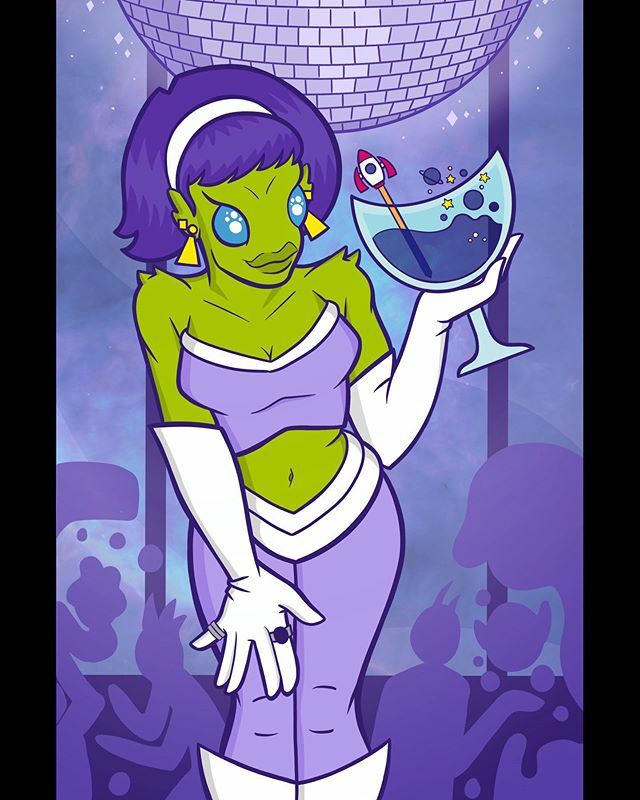 artbypizzaface's tweet photo. One of my two entries for the #AF5000 space zine - finally fully revealed! .
Journey through space with the members of @artforce5000 in our first-ever group zine!
.
For anyone that donates $3 or more, you get the digital version of the zine AND an exclus… https://t.co/2UabohCP61 https://t.co/f3rhKv3Aw3
