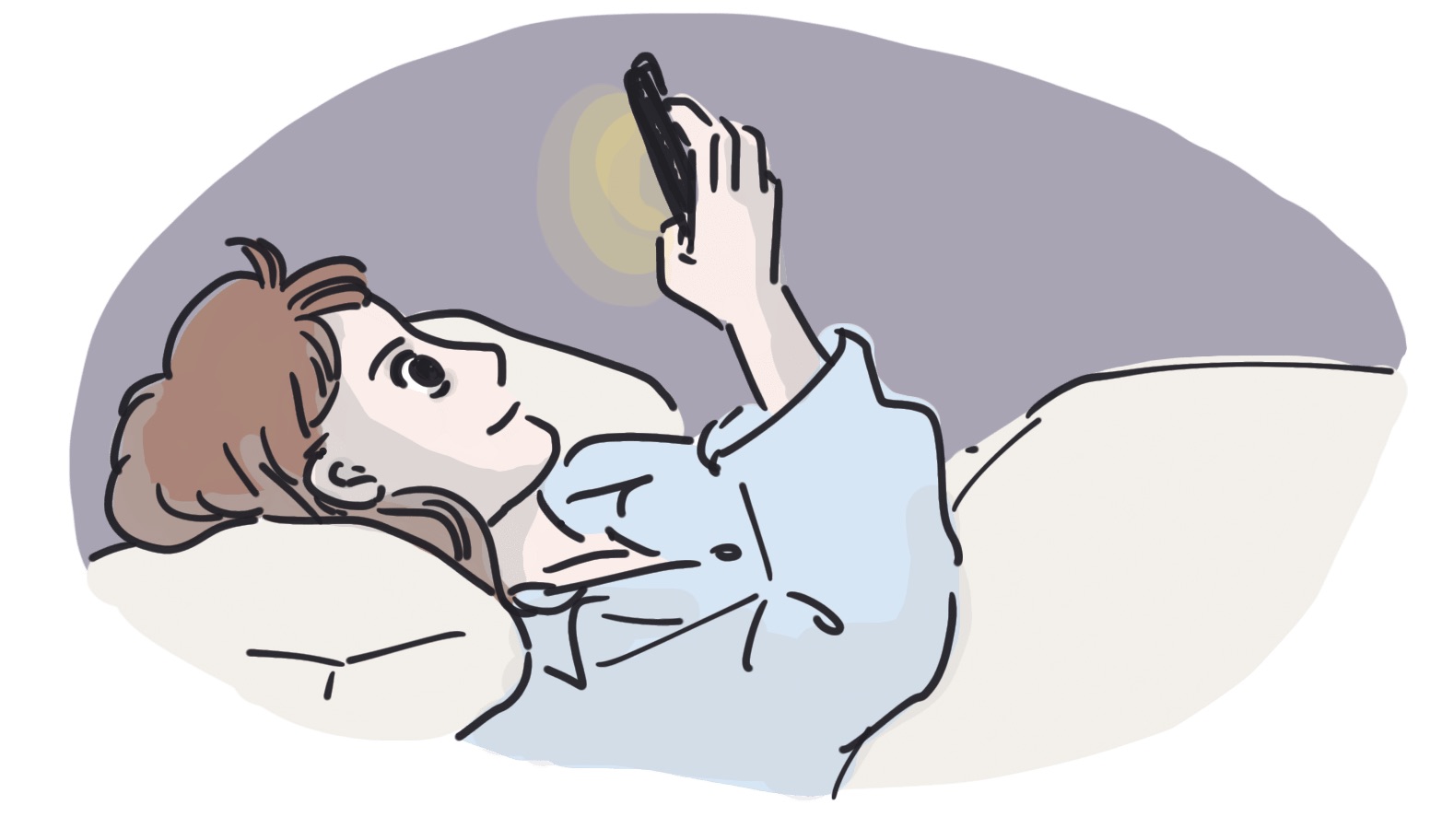 日本語の絵 イラスト追加 暗い部屋でスマホを見ているイラストです 寝る前にスマホを見ないようにしている 暗い部屋でスマホを使わないほうがいい など イラストダウンロードはこちら T Co Wnqdai8lb5 日本語 日本語教師 日本語教育