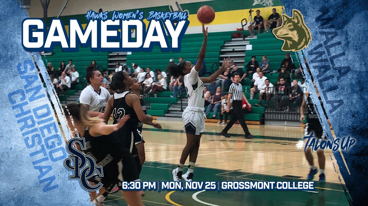 SDCWBB's tweet photo. Game day ! ππ¦
We are back in action tonight at 6:30pm at Grossmont college. The hawks will look to advance to 5-0 on the season , against Walla Walla university. We thank you in advance for your support. Go Hawks! π¦
π―ππͺπΌ #TalonsUp #goHawks #sdcwbb #gameday https://t.co/EWLB0gxGTn