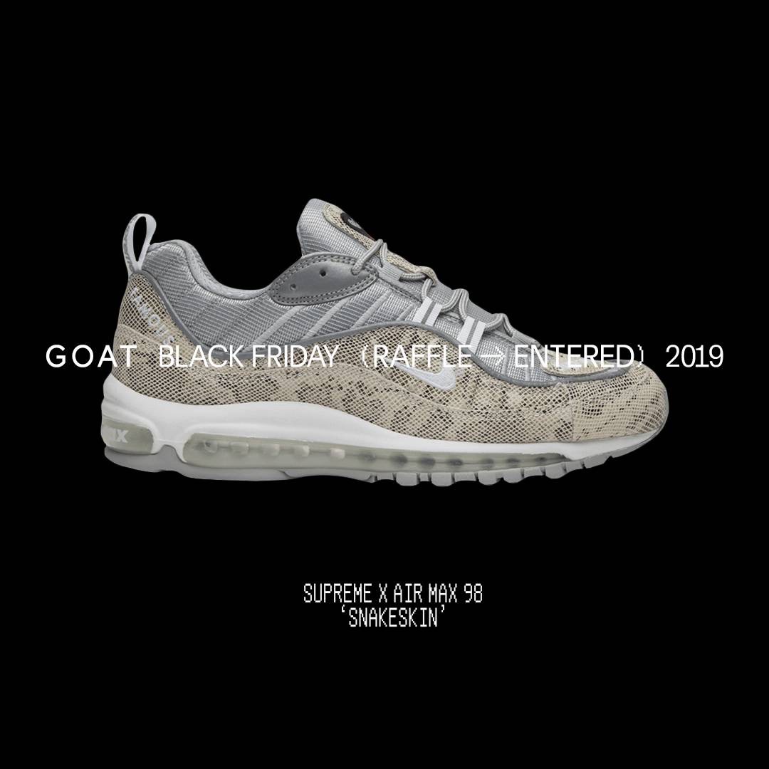 _austinwatson's tweet photo. Enter the #GOATBlackFriday raffle for a chance to win sneakers, credit and other exclusive prizes. https://t.co/hepfzwGnfV https://t.co/8Qg9vOwmd6