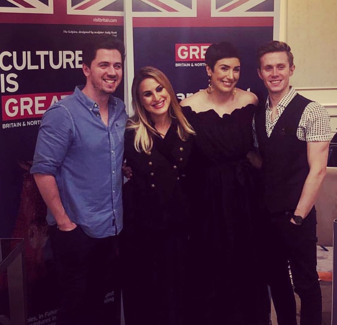 team_nadim's tweet photo. #NadimNostalgia A year ago today and preparation for @BritFestQA 2018 #Doha
@brokenwings2019 
📷Nadim IG https://t.co/8RyTCLizc0