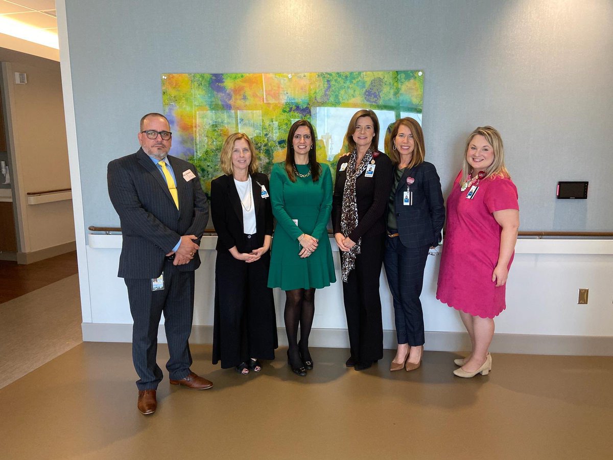 JeanetteNunezFL's tweet photo. As we visit with health care facilities throughout Florida, it’s encouraging to see all that is being done to address maternal and infant health. Thank you to AdventHealth for the tour and for their commitment to quality healthcare. https://t.co/9mTaKIlsRC