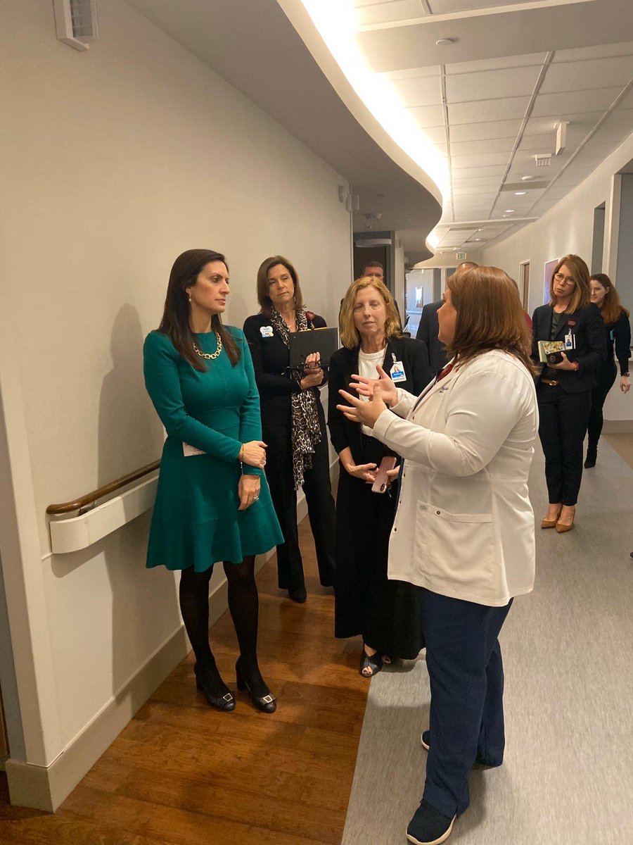 JeanetteNunezFL's tweet photo. As we visit with health care facilities throughout Florida, it’s encouraging to see all that is being done to address maternal and infant health. Thank you to AdventHealth for the tour and for their commitment to quality healthcare. https://t.co/9mTaKIlsRC