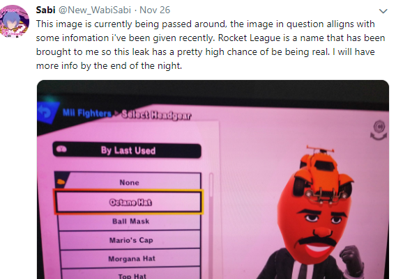 SSBU_Octane's tweet photo. HYPE! https://t.co/fFQNV0Cvcv
