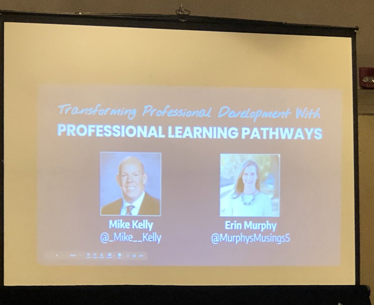 Tara_Desiderio's tweet photo. Excited to support our amazing team @_Mike__Kelly @MurphysMusings5 as they present about personalized learning pathways @PASCD. #PASCD19 https://t.co/Ed5CqhBk2N