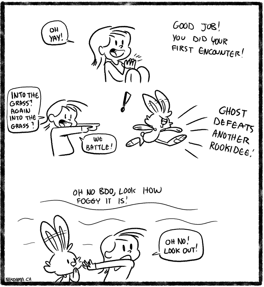 #Booplayspokemon
Boo gets a taste of encounters, both in the long grass and legendary 