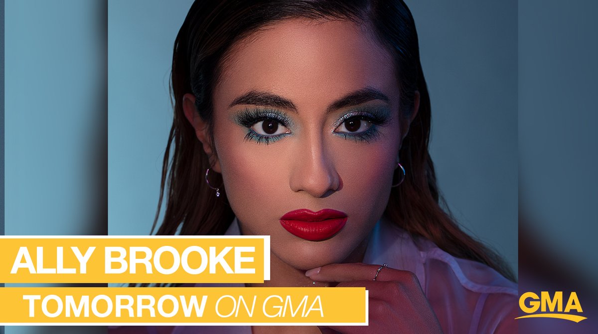 GMA's tweet photo. TOMORROW ON @GMA: @AllyBrooke gives us a WORLD PREMIERE performance of her new single #NoGood at our @DancingABC after-party! https://t.co/HzZjeSsaf7
