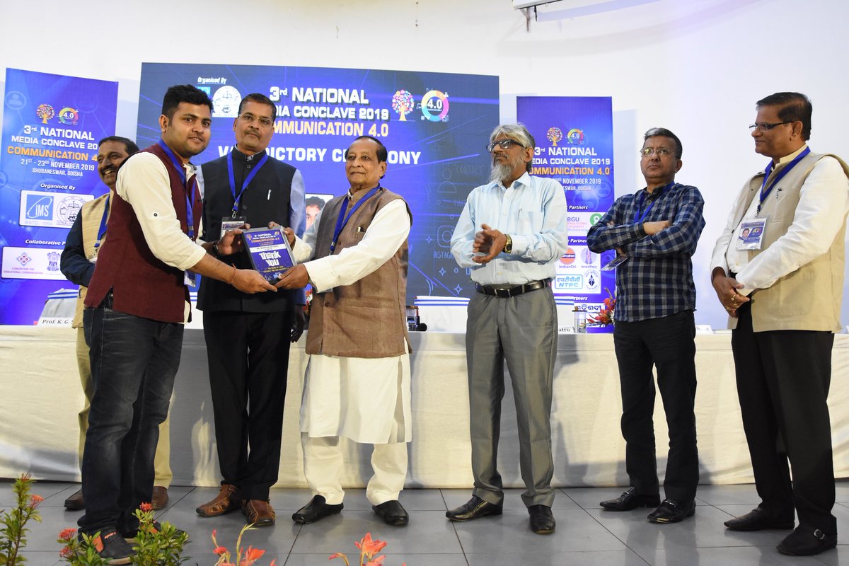 ManoranjanMind's tweet photo. #LatePost of @inmc2019 #NMC2019 | Research #PaperPresentation
#Communication4_0 : Communication in a digital age organised by @imsodisha @cec_ugc and Dr. Ambedkar Foundation, New Delhi at @KIITUniversity
#MediaConclave #IMSOdisha #UtkalUniversity https://t.co/tEe4SylhB7
