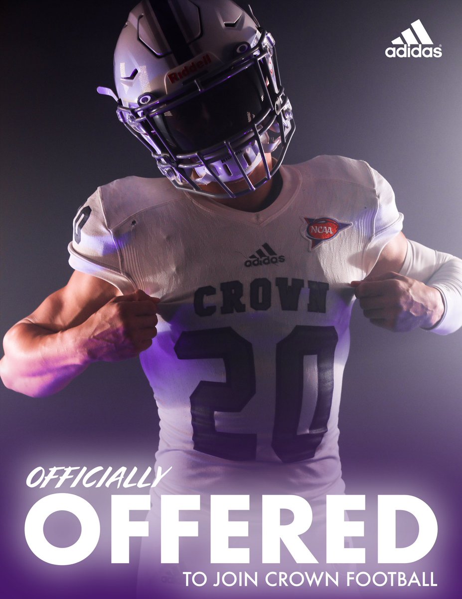WillConstantin4's tweet photo. I have received my first college football offer from Crown College!Thank you Coach Shourds for the opportunity to further my football career to the next level. @EShourds5 @CrownCollegeFB https://t.co/FQjYTTf3qi