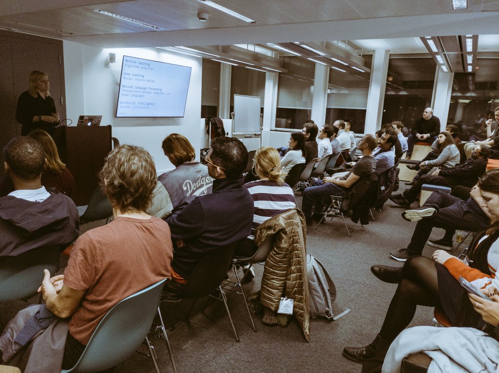 Manimaran Manivannan (@manicodes) on Twitter photo Do you trust AI? Today's thought provoking talk part of <a href="/datascience_ldn/">Data Science London</a> in London sponsored by <a href="/databricks/">Databricks</a> Do you trust AI? Today's thought provoking talk part of <a href="/datascience_ldn/">Data Science London</a> in London sponsored by <a href="/databricks/">Databricks</a>