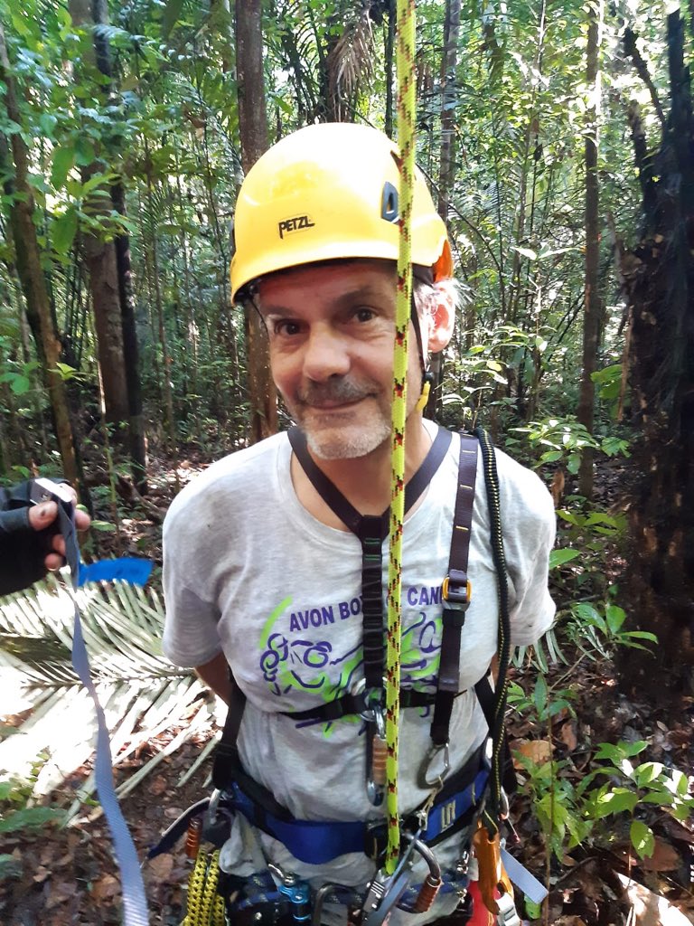 ECOTROP_MNHN's tweet image. D2. Sunny today, so Climbing Virola tree today with #EricGuilbert @UMR_MECADEV. @ReconyxInc #HC600 and #UltraFire