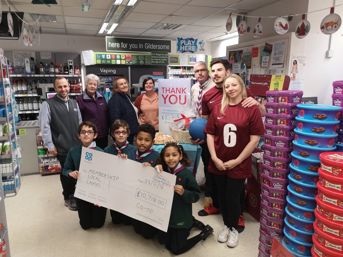 WYGoalball's tweet photo. Josh and Kellie went along to the Gildersome @coopuk on Saturday to say "Thank You" to the staff and members for our share of 'The Big Co-op Payout'. #MakingADifference #ItsWhatWeDo https://t.co/d4ETOyz49S