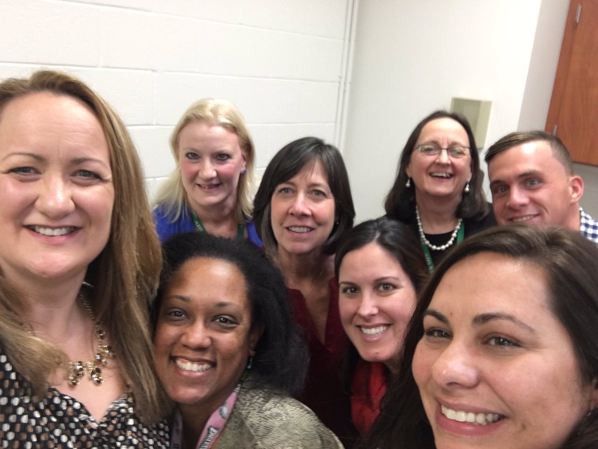 HCPSSWorldLang's tweet photo. Greetings from the AHS World Language Department and WL Coordinator Kim Banks after Monday’s High School Professional Learning!  @hcpss_ahs https://t.co/BlfSj8XcgL