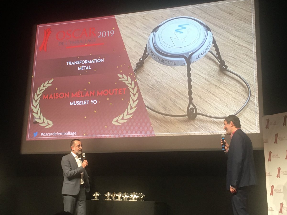 AlpesPackaging's tweet photo. Un muselet à trois pattes. Malin
#oscardelemballage https://t.co/0TTTVHZtkE