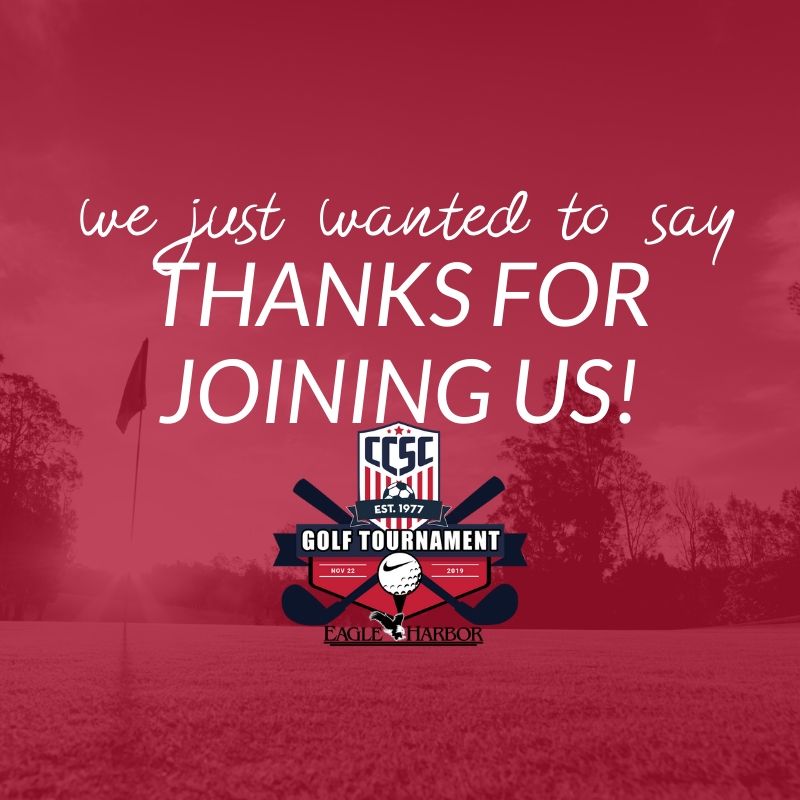 untdsoccer_ccsc's tweet photo. We wanted to send out a warm thank you to everyone who joined us last week for our Golf Tournament Fundraiser and to all of our incredible sponsors! It was a wonderful success, and a fabulous time. We hope you join us for the next one! #ccscpride #yoursoccerfamily #eagleharbor https://t.co/0lvxOtw6Fy